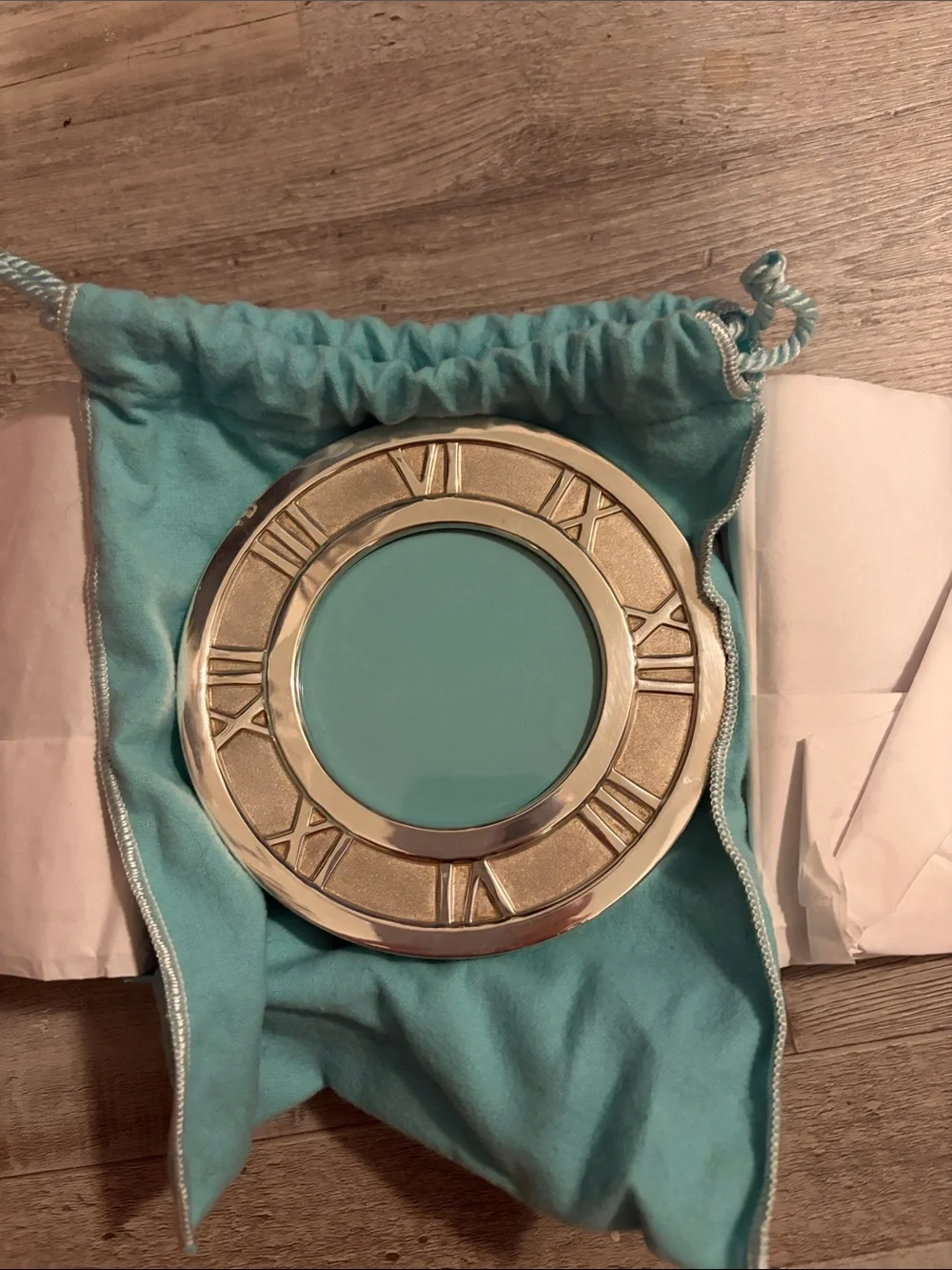 Tiffany & Co. Silver Atlas Frame